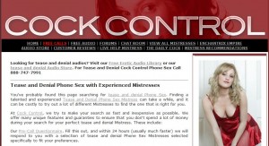 Tease and Denial Phone Sex