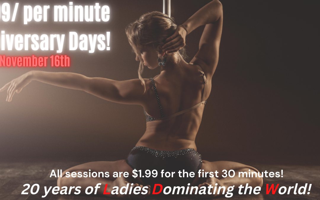 1.99 a minute day is here!