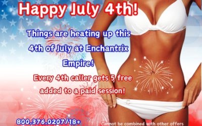 Special 4th of July Promotion ONE DAY ONLY