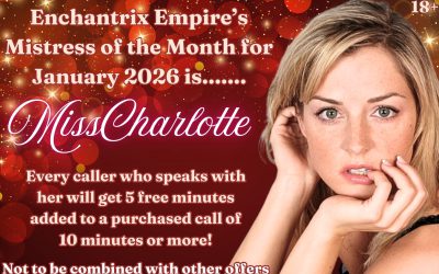 January Mistress of the Month Ms Charlotte