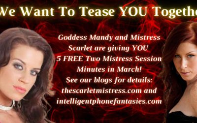 Mandy and Scarlet are celebrating and you can help